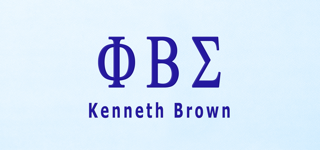 Phi Beta Sigma Blue Faux (Kenneth Brown) PROOF